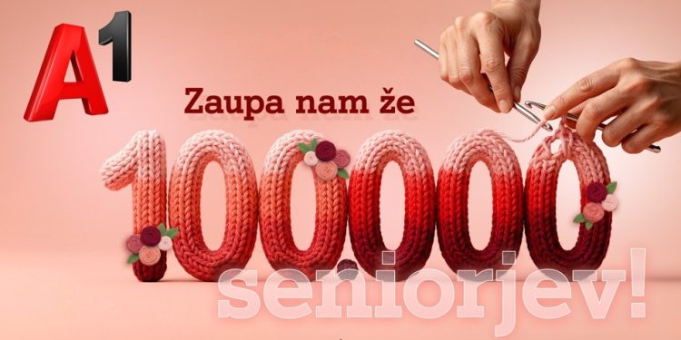 100.000 seniorjev že zaupa A1 Slovenija
